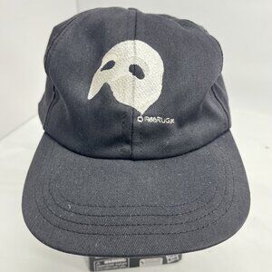 Vintage Phantom of the Opera Hat 1986 Strapback Adjustable Faux Leather